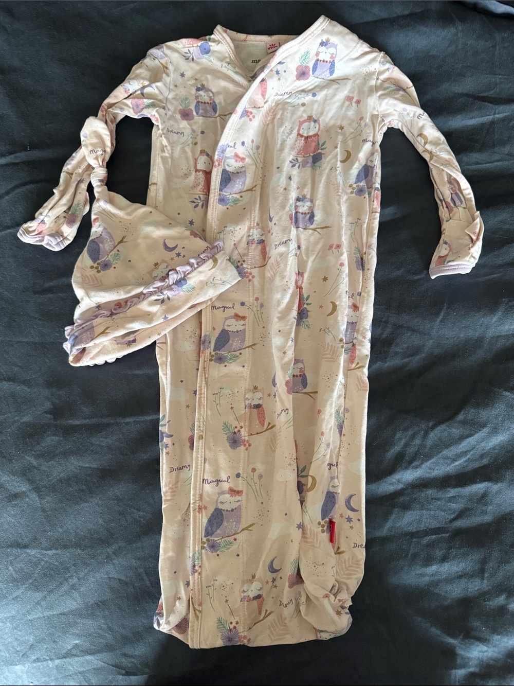 Magnetic Me Pink and Purple Owl Sleep Sack with Hat